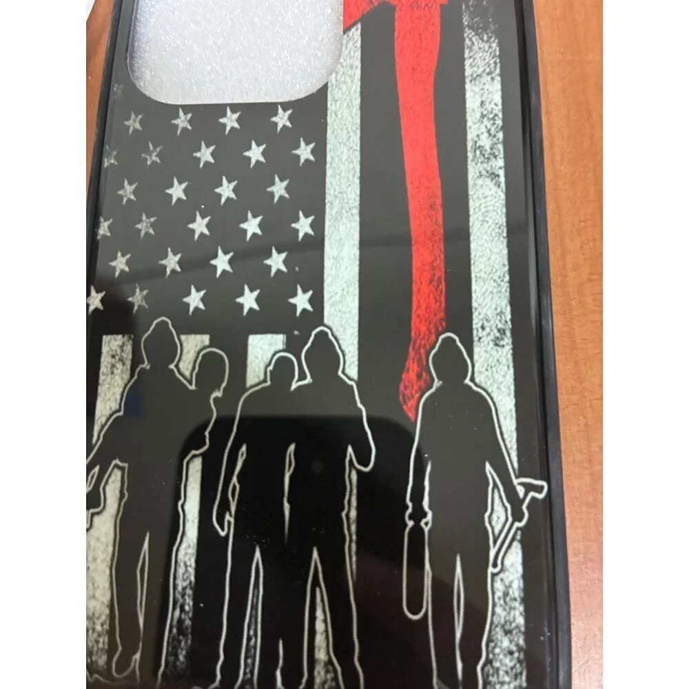 Fireman Cell Phone Case for Apple iPhone 13 Pro Cover Black